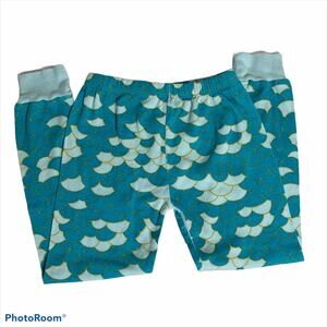 Girls Dolphin & Fish mermaid pajama pants PJ sz 5